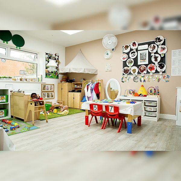 Inside Tiny Steps Longsight nursery in Manchester