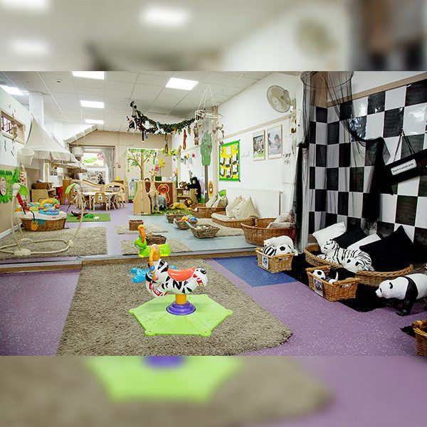 Inside Tiny Steps Longsight nursery in Manchester