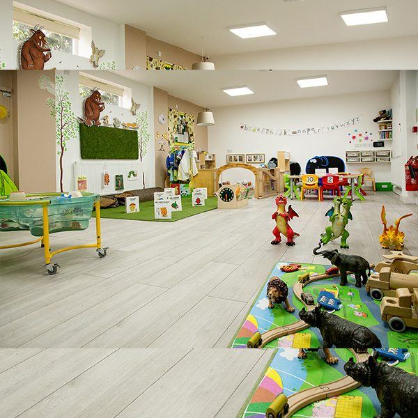 Inside Tiny Steps Longsight nursery in Manchester