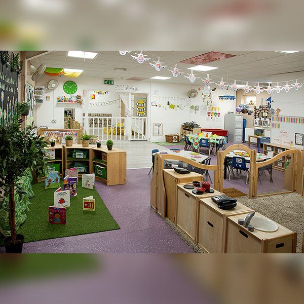 Inside Tiny Steps Longsight nursery in Manchester